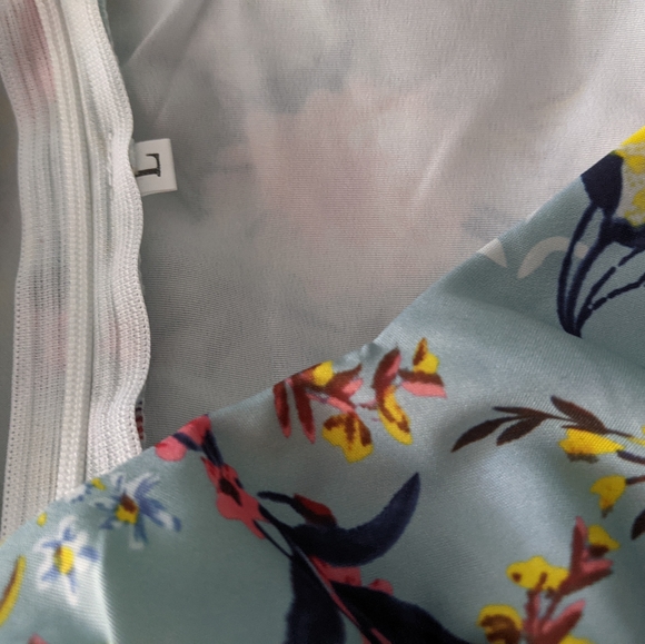 π NWOT floral sundress with adjustable shoulder tie straps - Picture 5 of 5